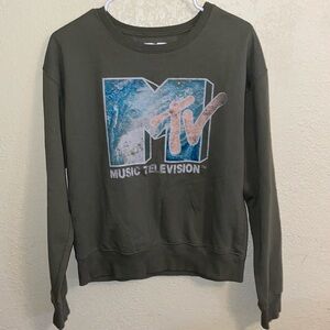 MTV Music Television Crewneck Sweatshirt Size M